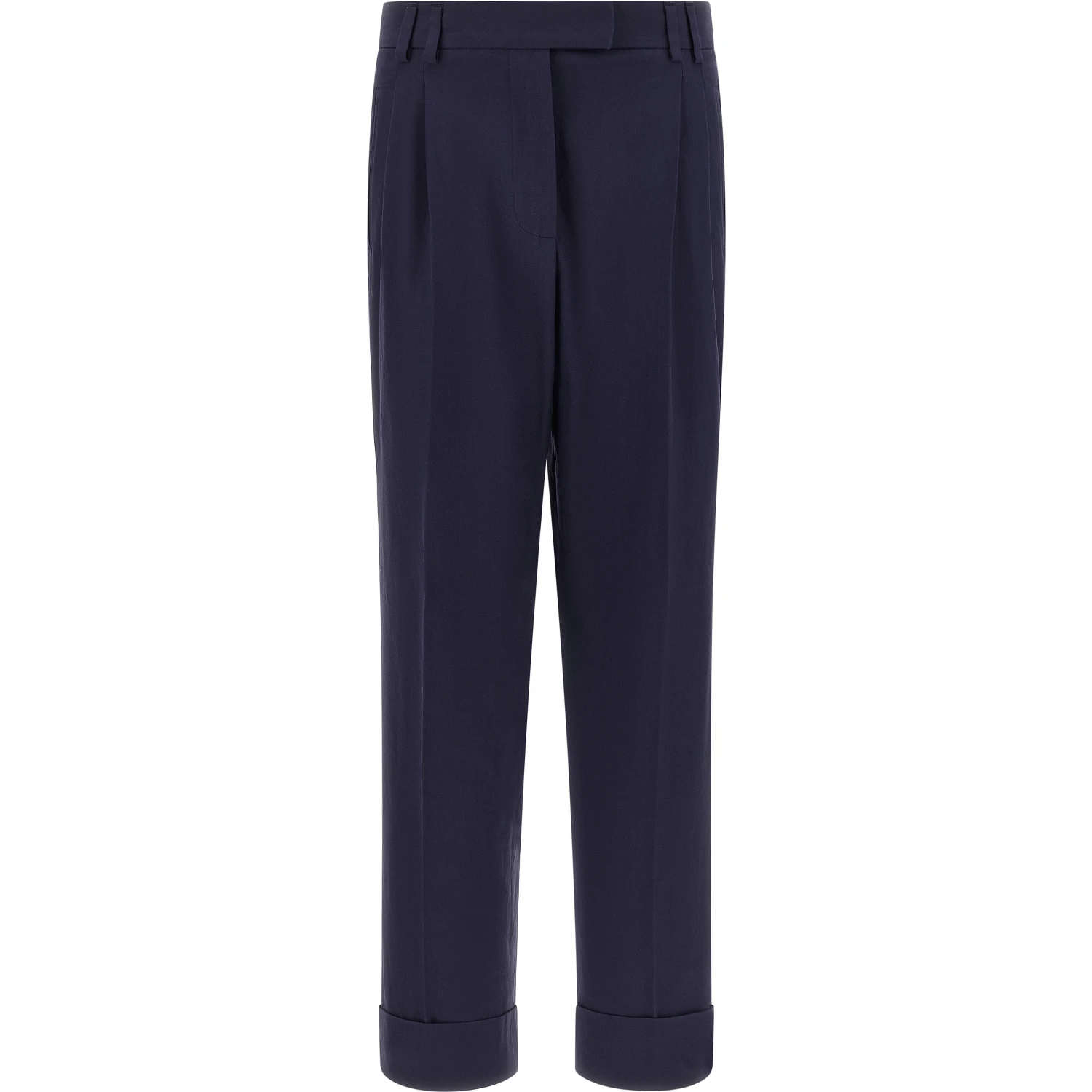 Blue Cotton Pants