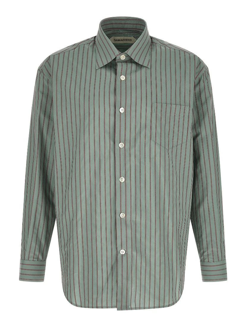 Blue Cotton Blouse