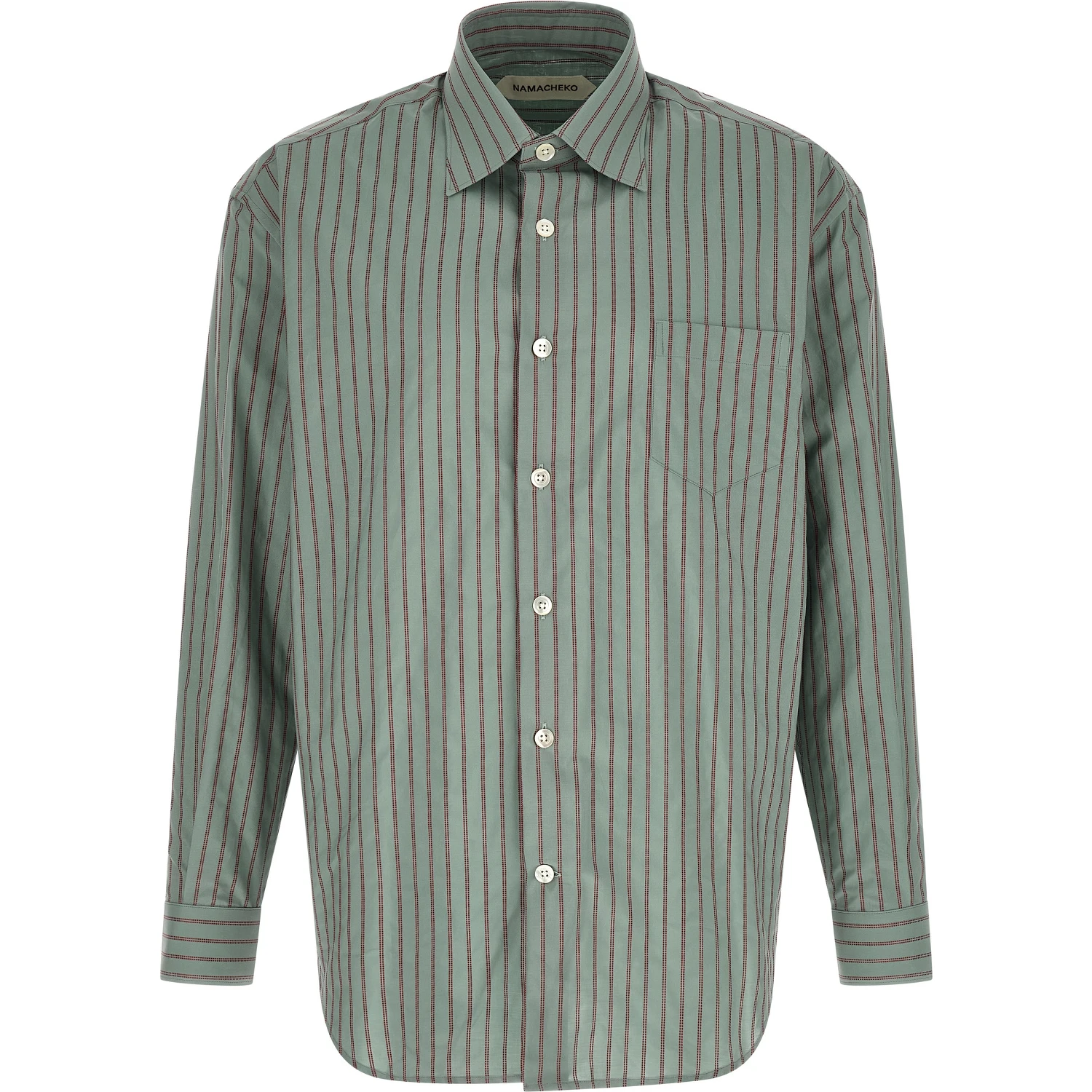Blue Cotton Blouse