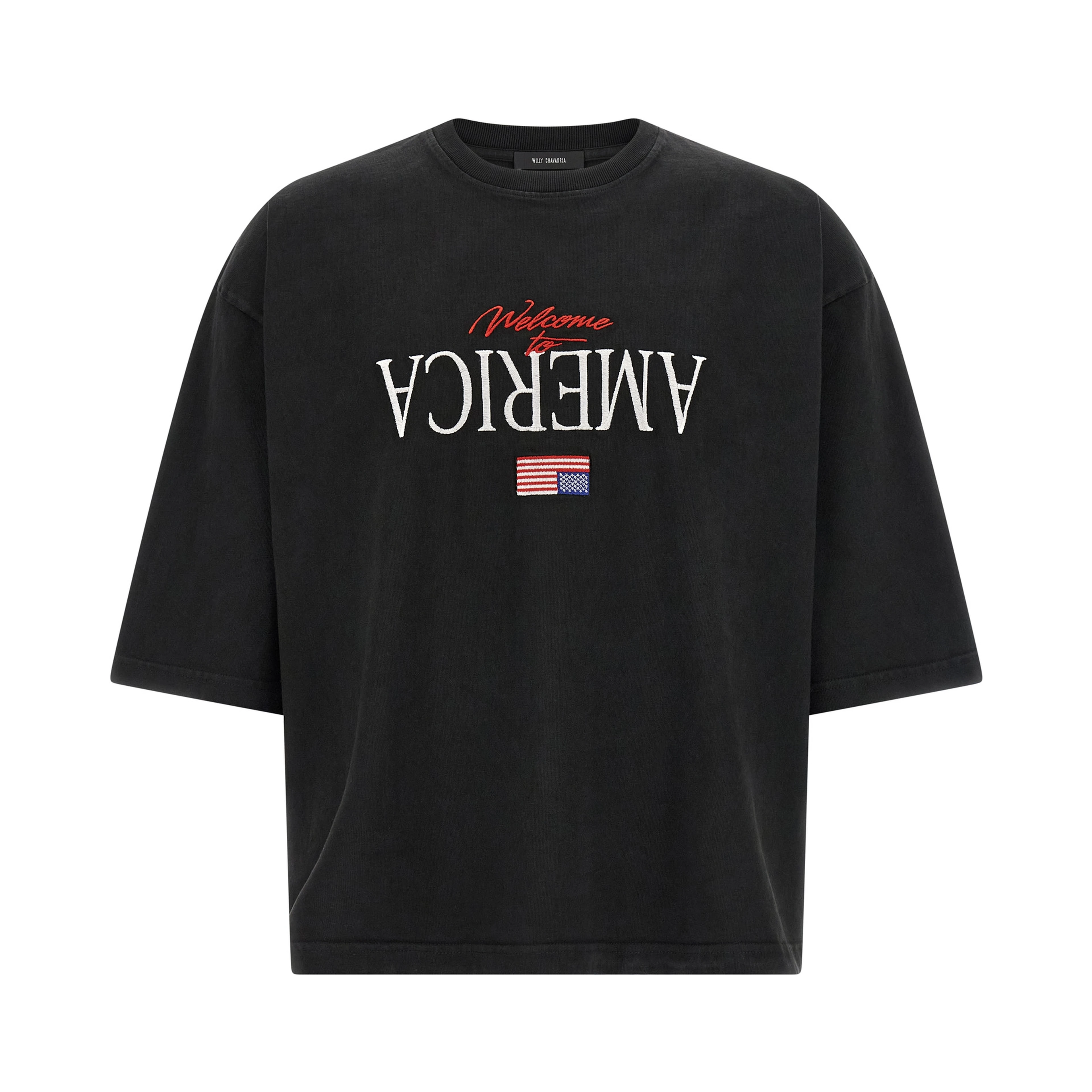 Black Cotton T-Shirt