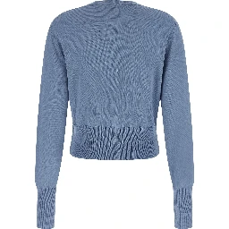 Blue Cotton Cardigan