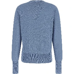 Blue Cotton Cardigan