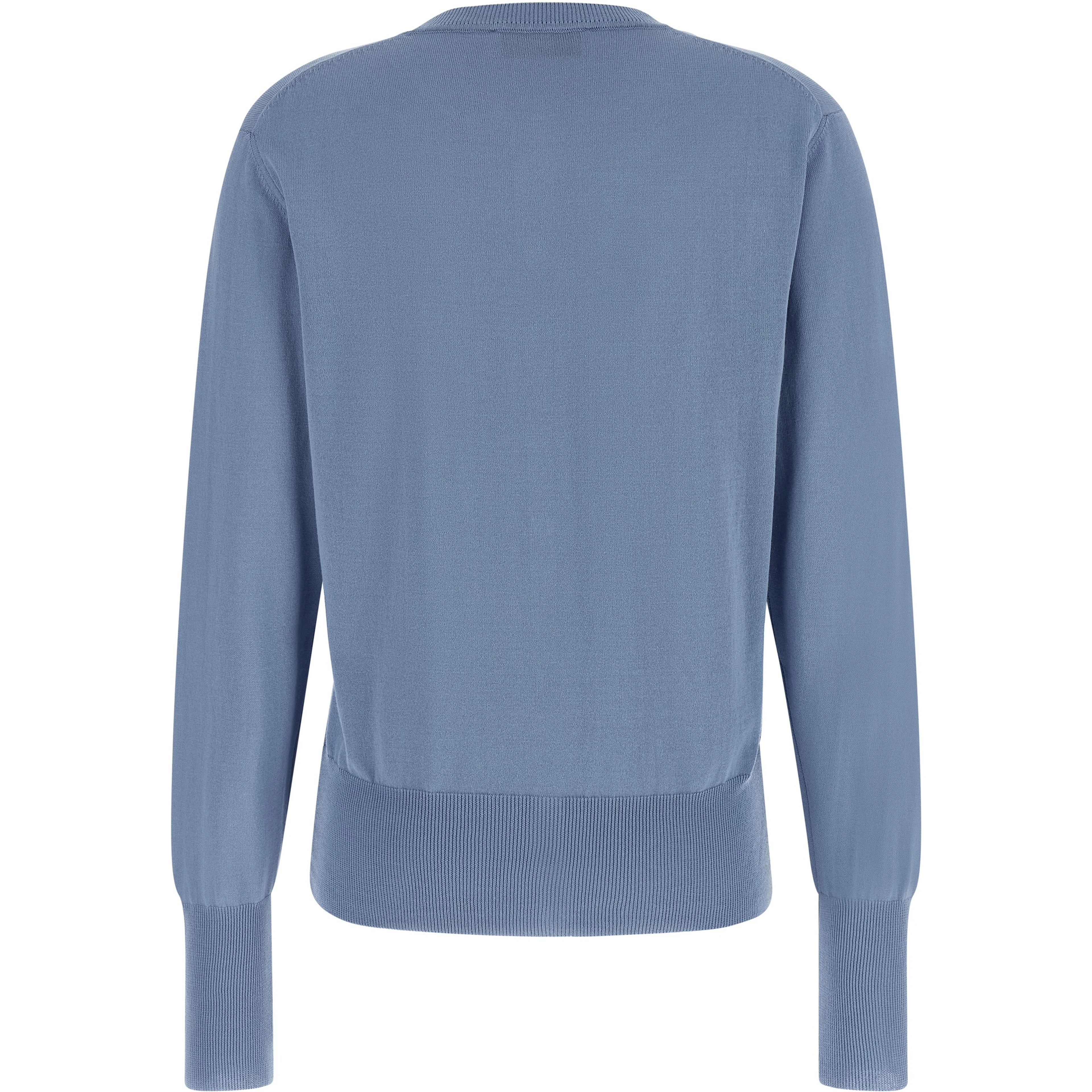 Blue Cotton Cardigan