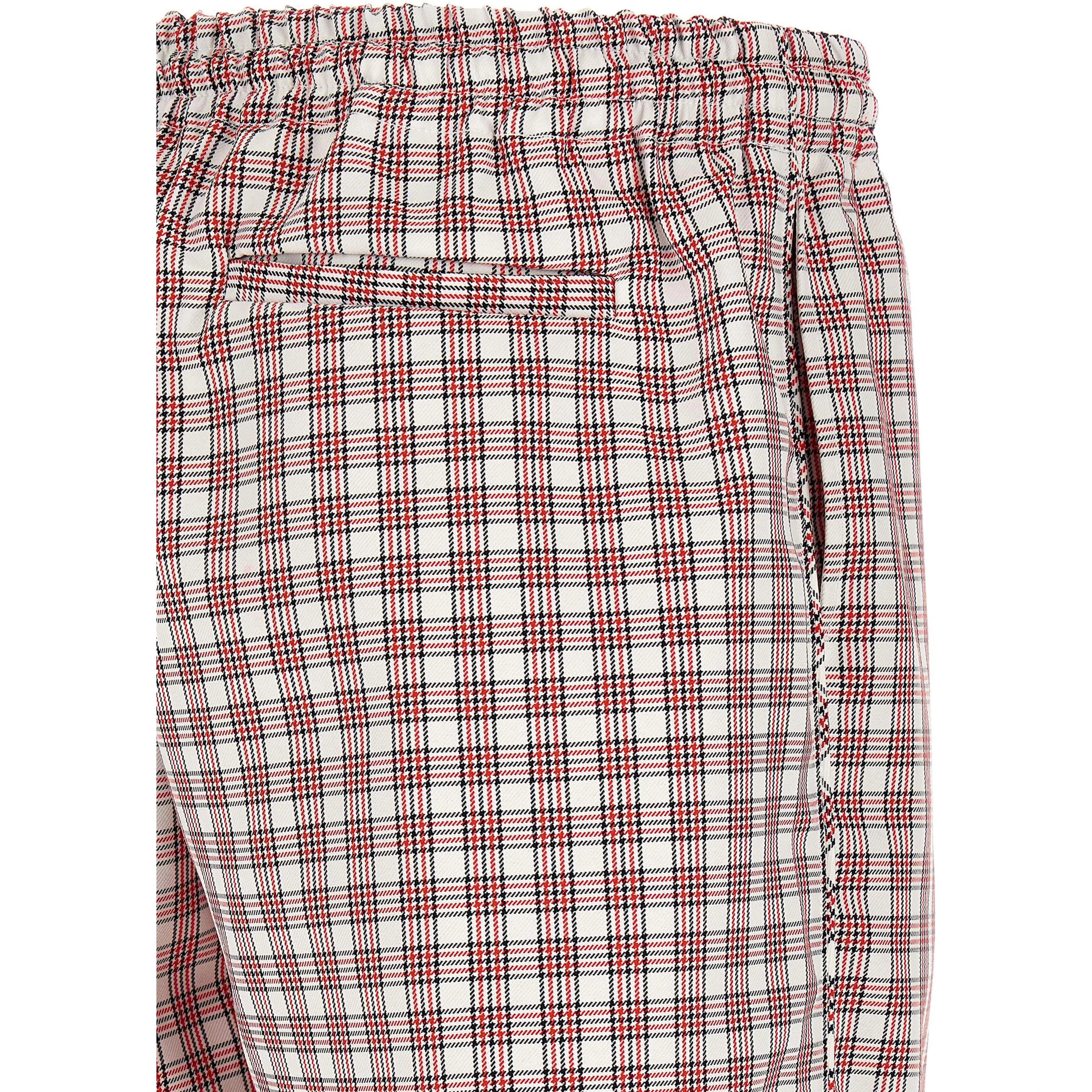 Multicolor Polyester Casual Pants