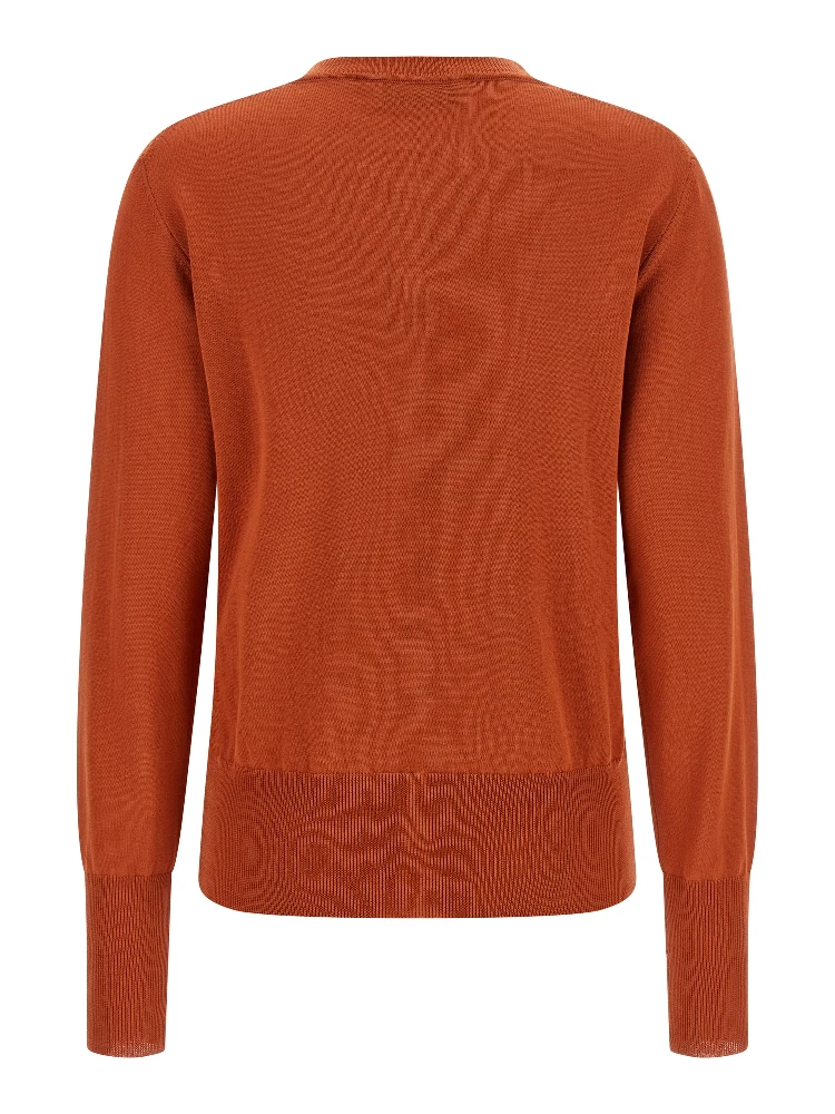 Orange Cotton Cardigan alternative