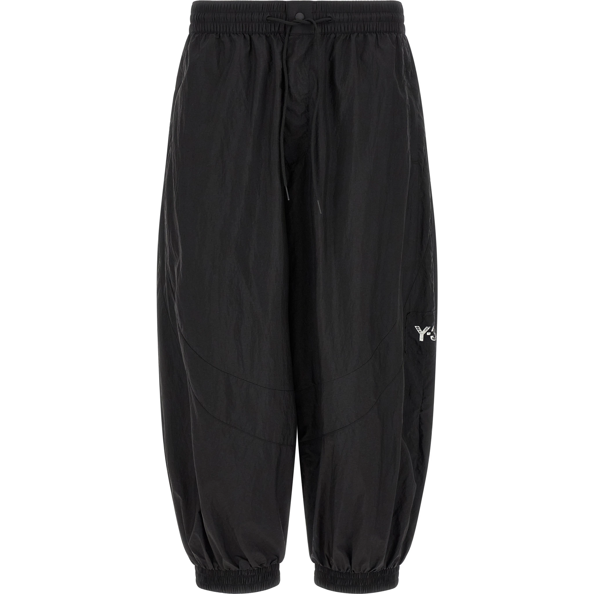 Black Polyamide Joggers (Workout Pants)