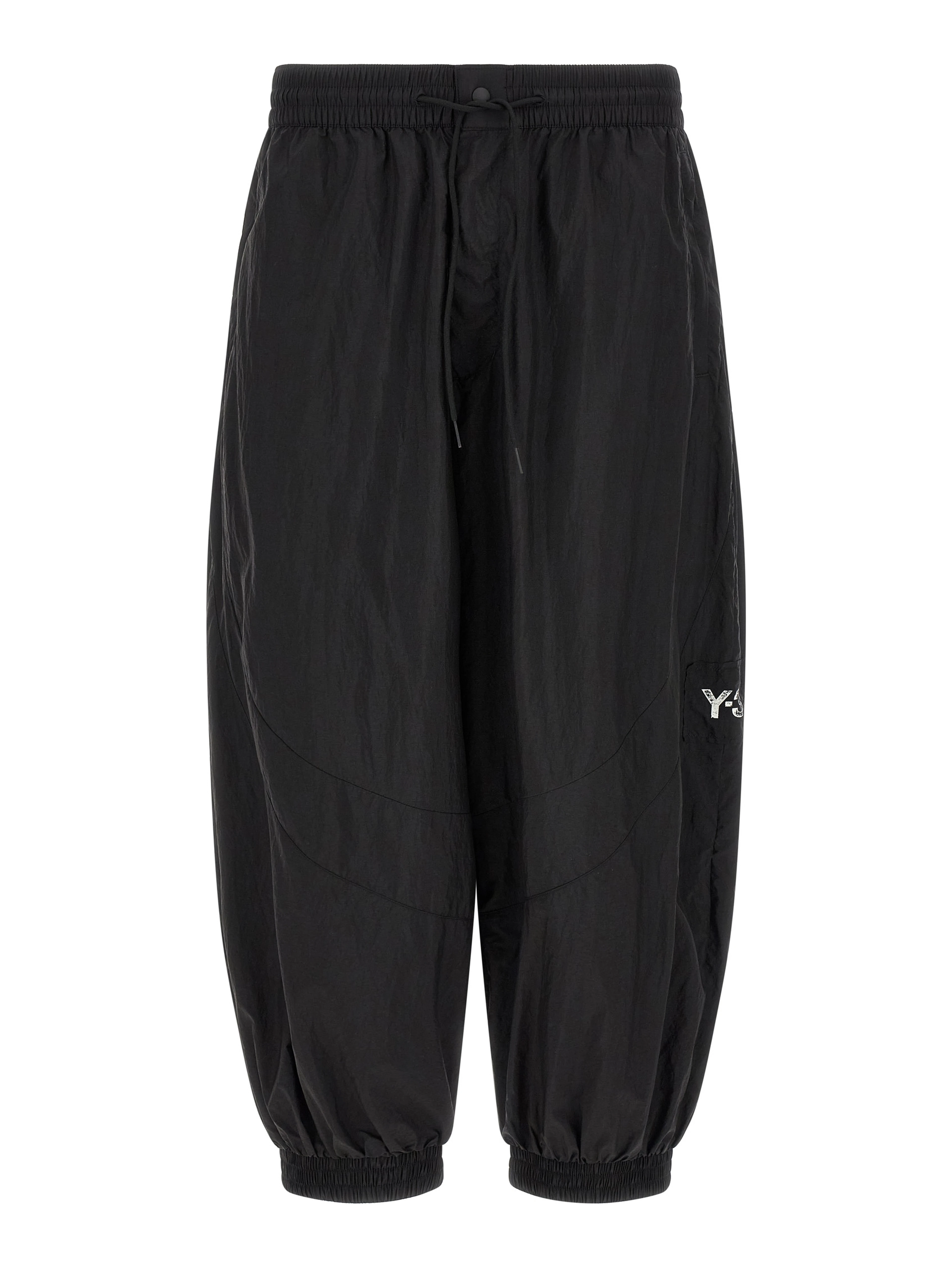 Black Polyamide Joggers (Workout Pants)