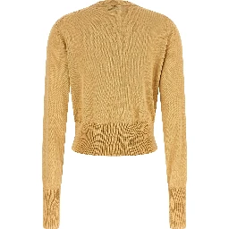 Beige Cotton Cardigan