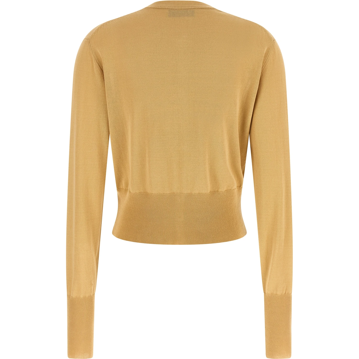 Beige Cotton Cardigan