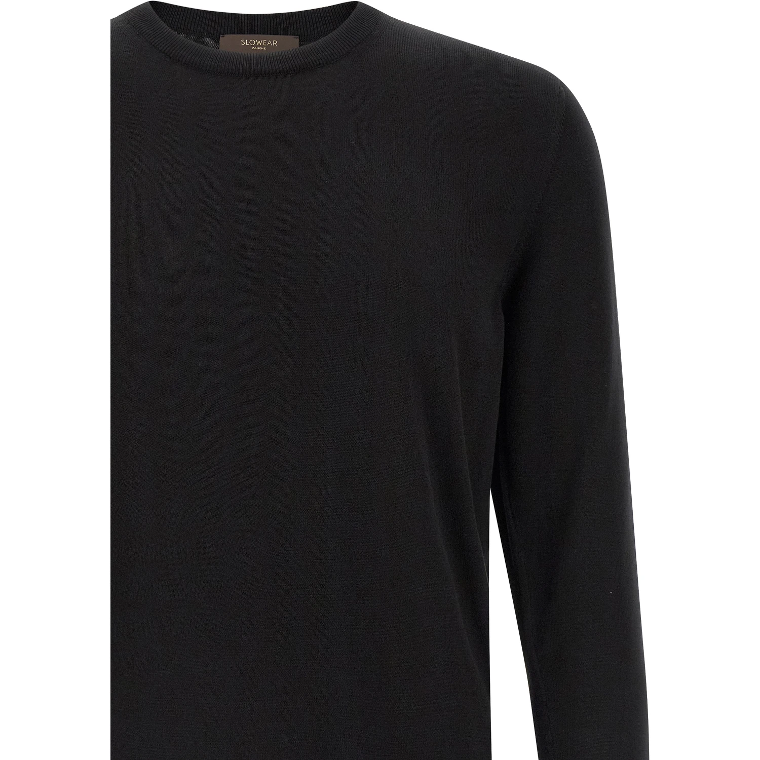 Black Cotton Cardigan