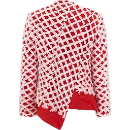 Multicolor Polyester Blazer