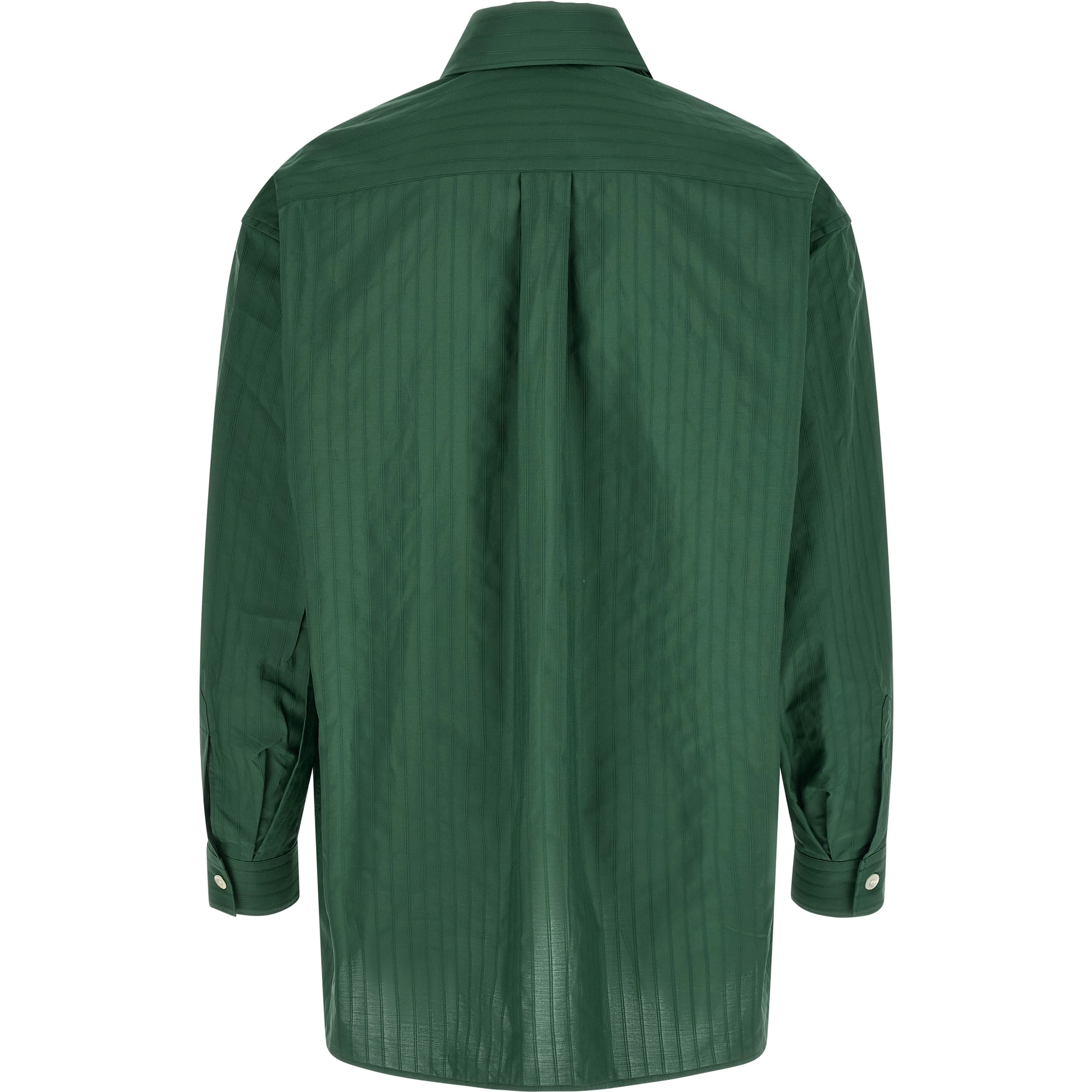 Bicolor Cotton Blouse