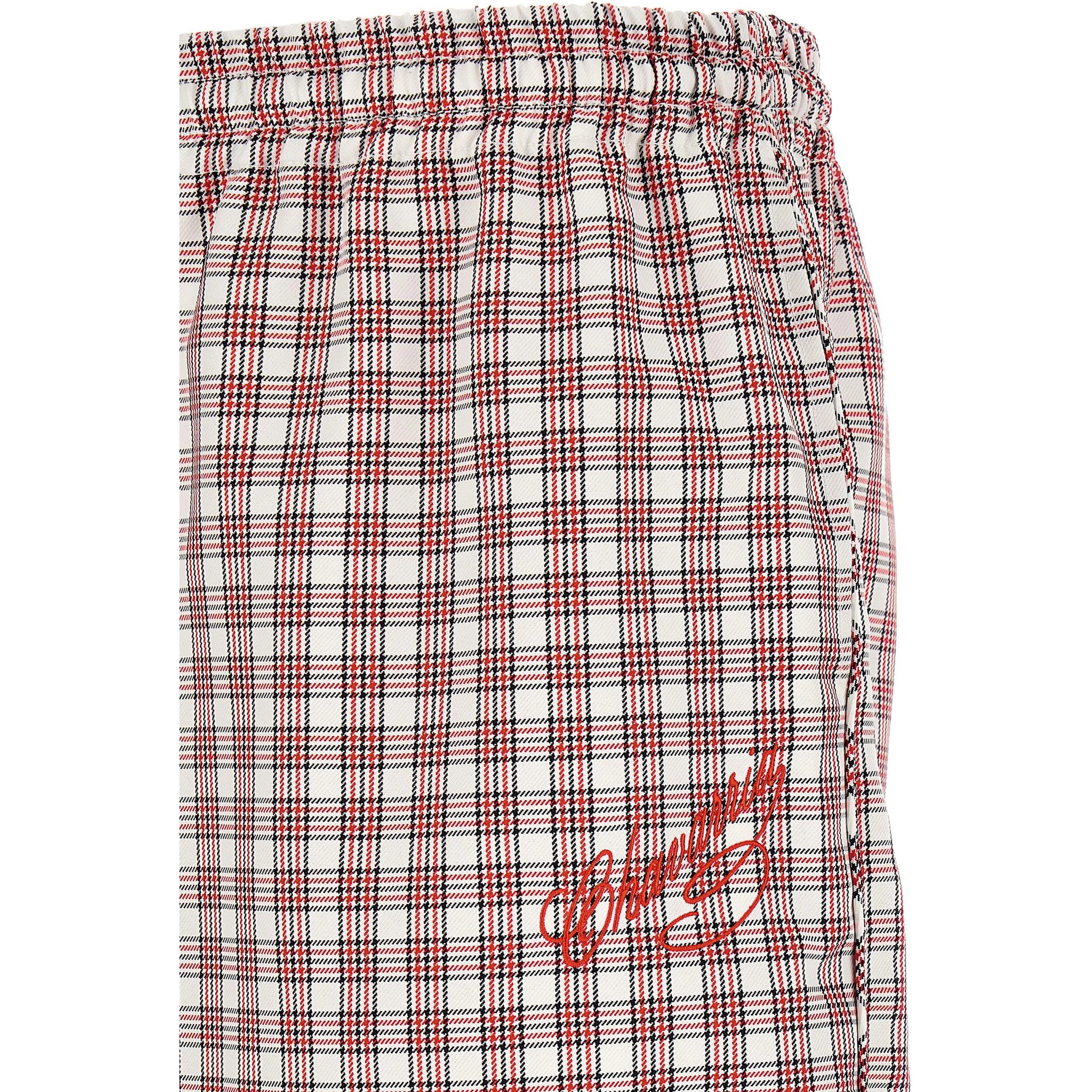 Multicolor Polyester Casual Pants