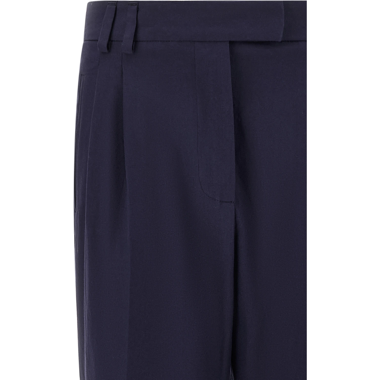 Blue Cotton Pants