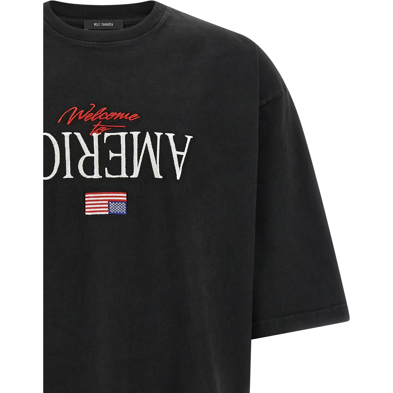 Black Cotton T-Shirt
