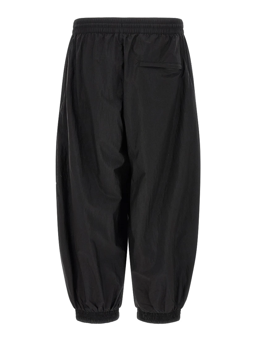 Black Polyamide Joggers (Workout Pants)