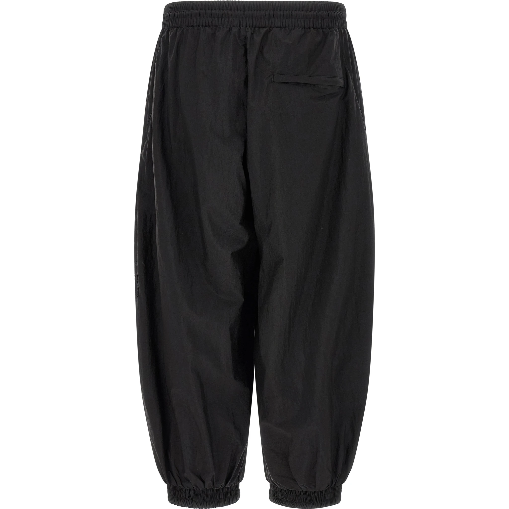 Black Polyamide Joggers (Workout Pants)