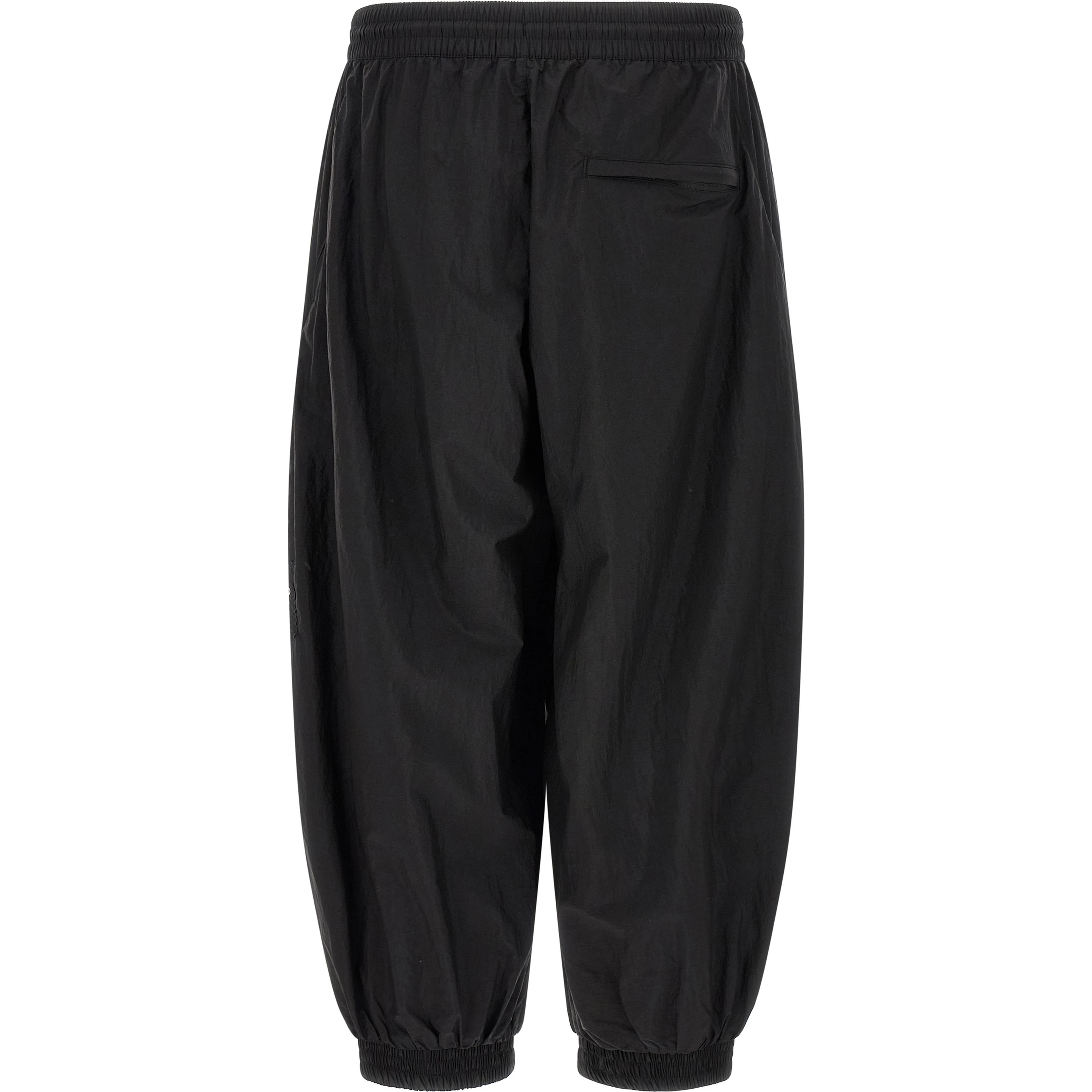 Black Polyamide Joggers (Workout Pants)