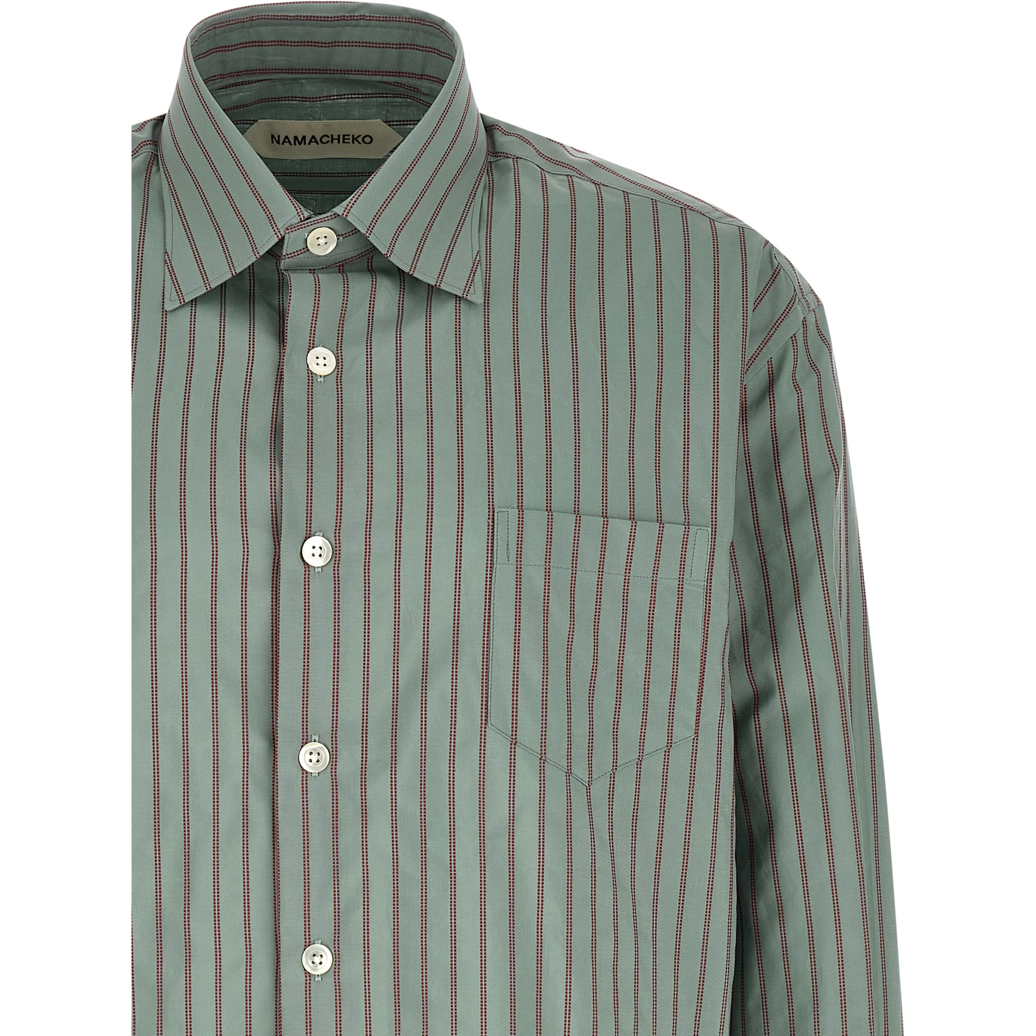 Blue Cotton Blouse