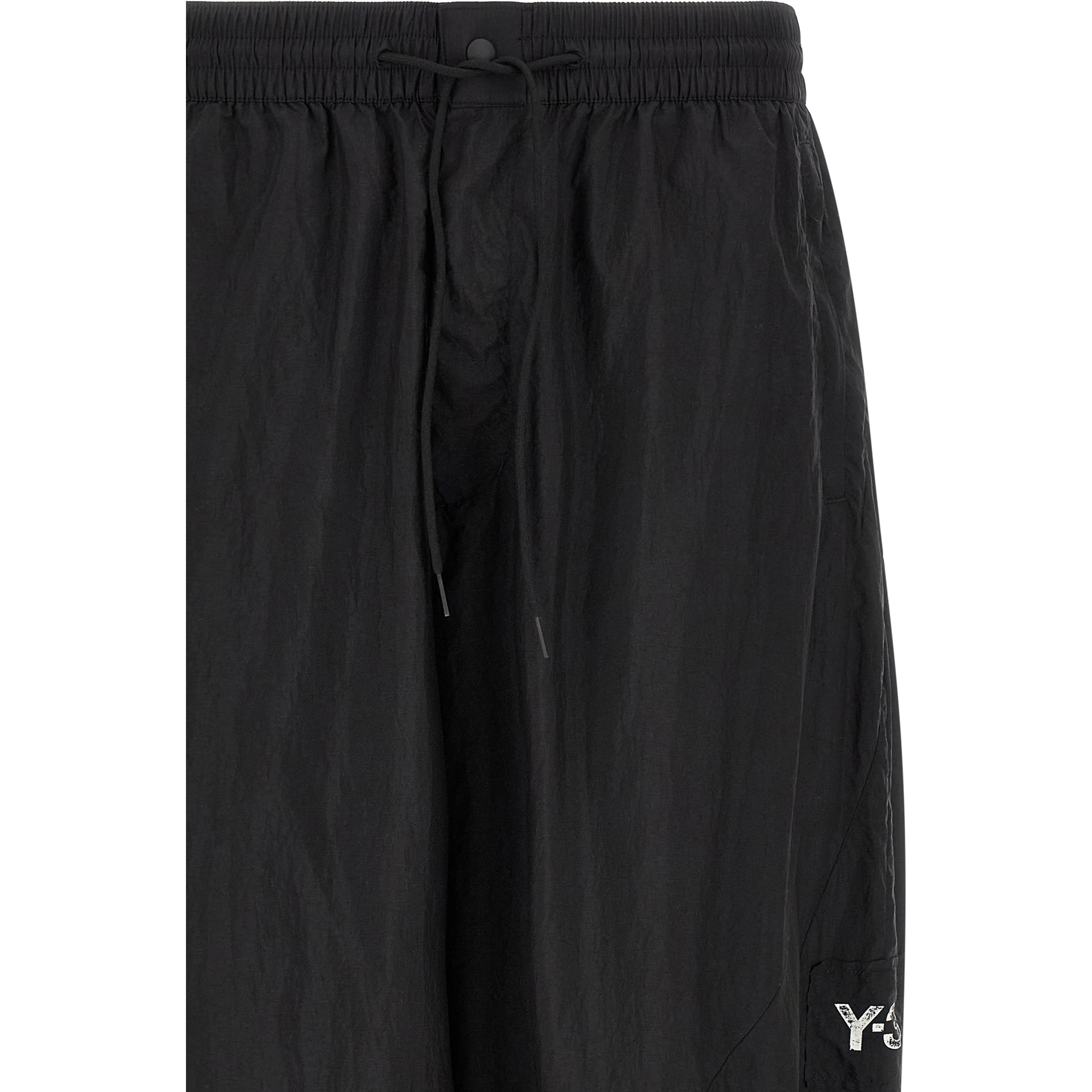 Black Polyamide Joggers (Workout Pants)