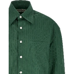 Bicolor Cotton Blouse