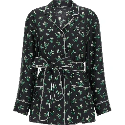 Black Silk Blouse