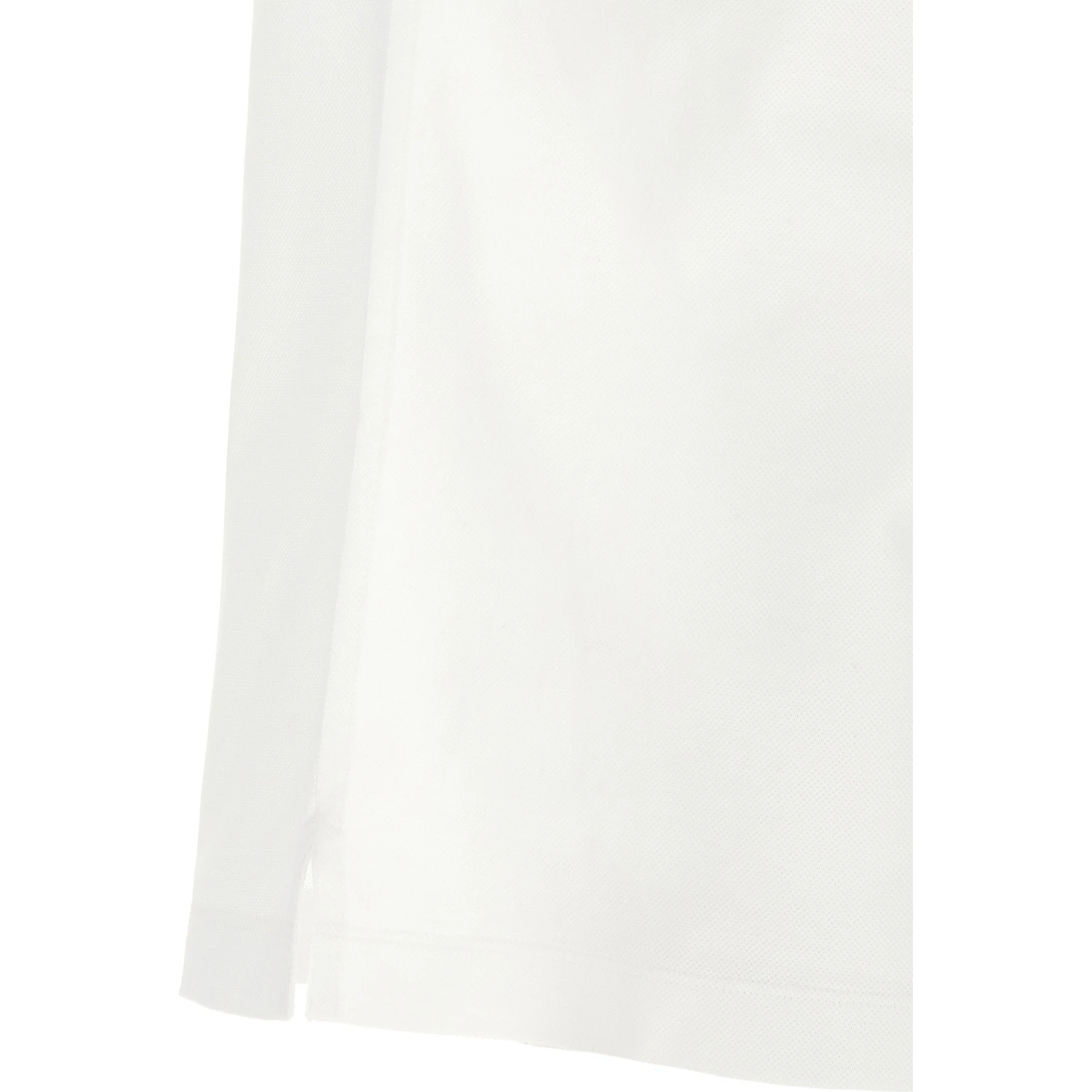 White Cotton Polo Shirt
