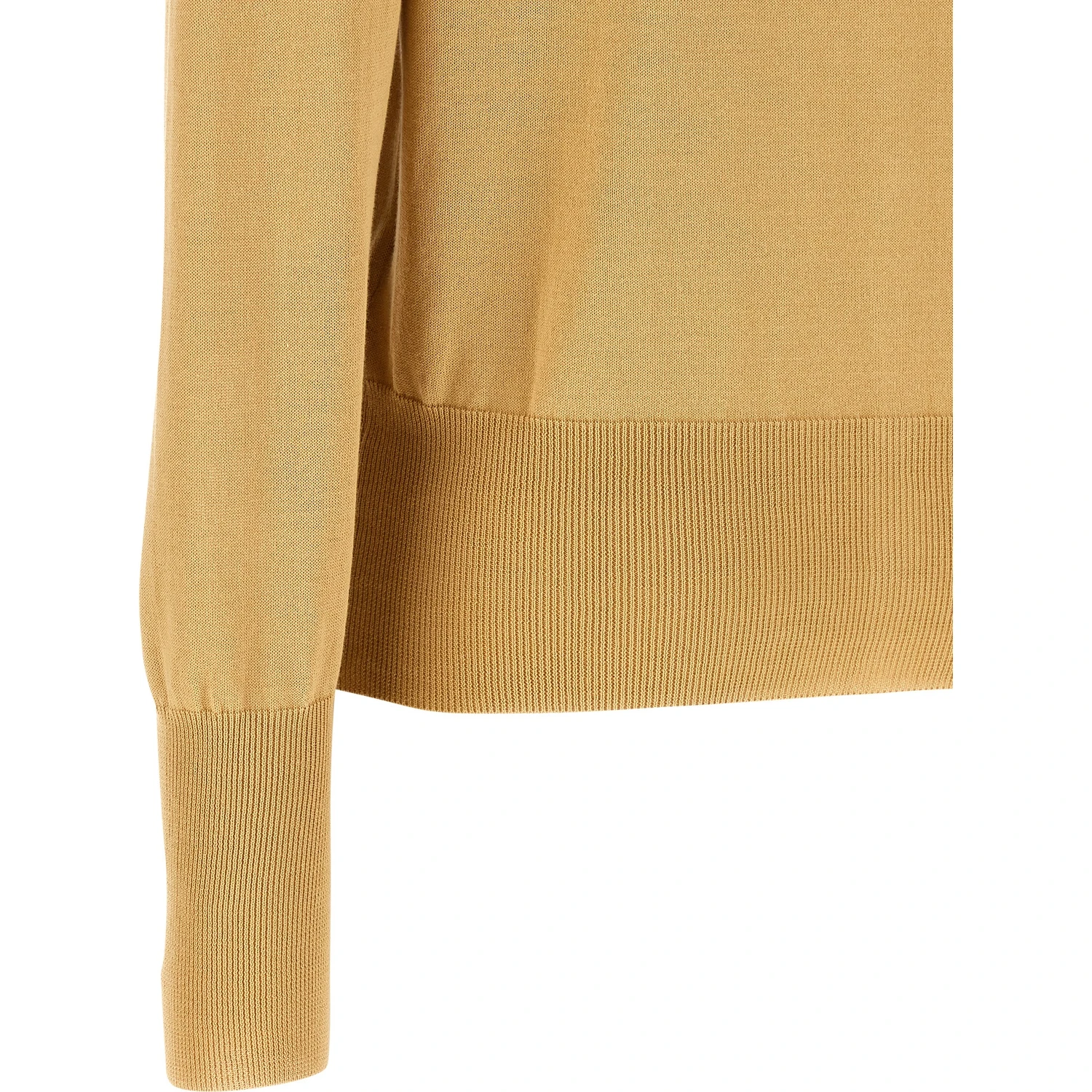 Beige Cotton Cardigan