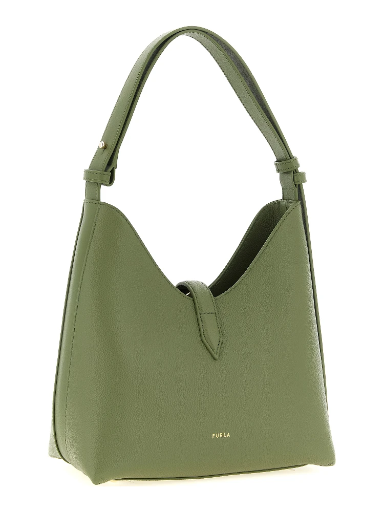 Bicolor Calfskin Shoulder Bag alternative