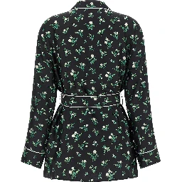 Black Silk Blouse