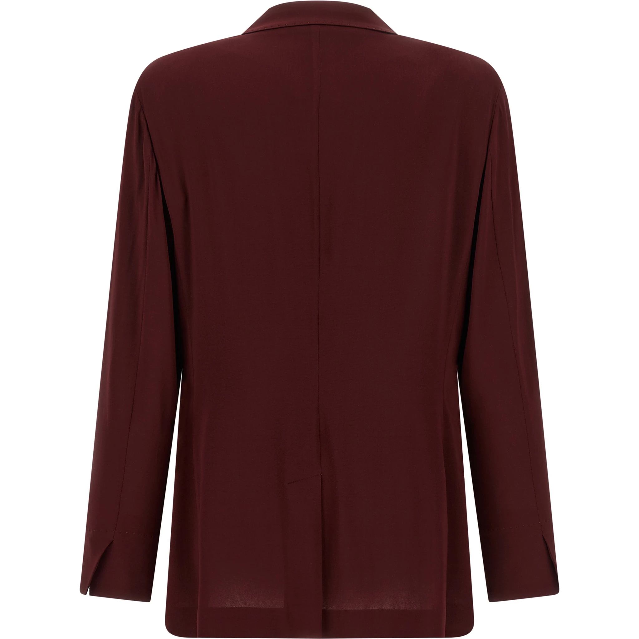 Bordeaux Viscose Blazer