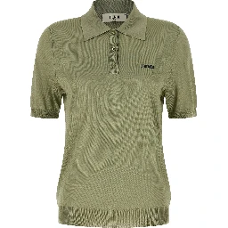 Bicolor Viscose Polo Shirt