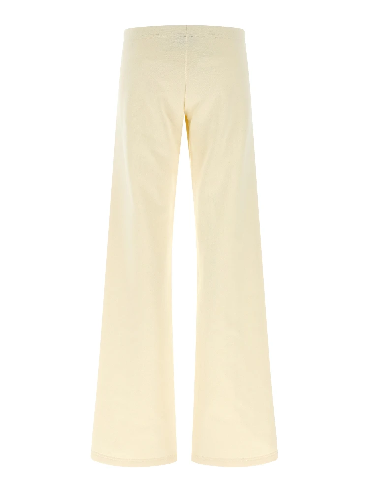 White Cotton Flared Pants alternative