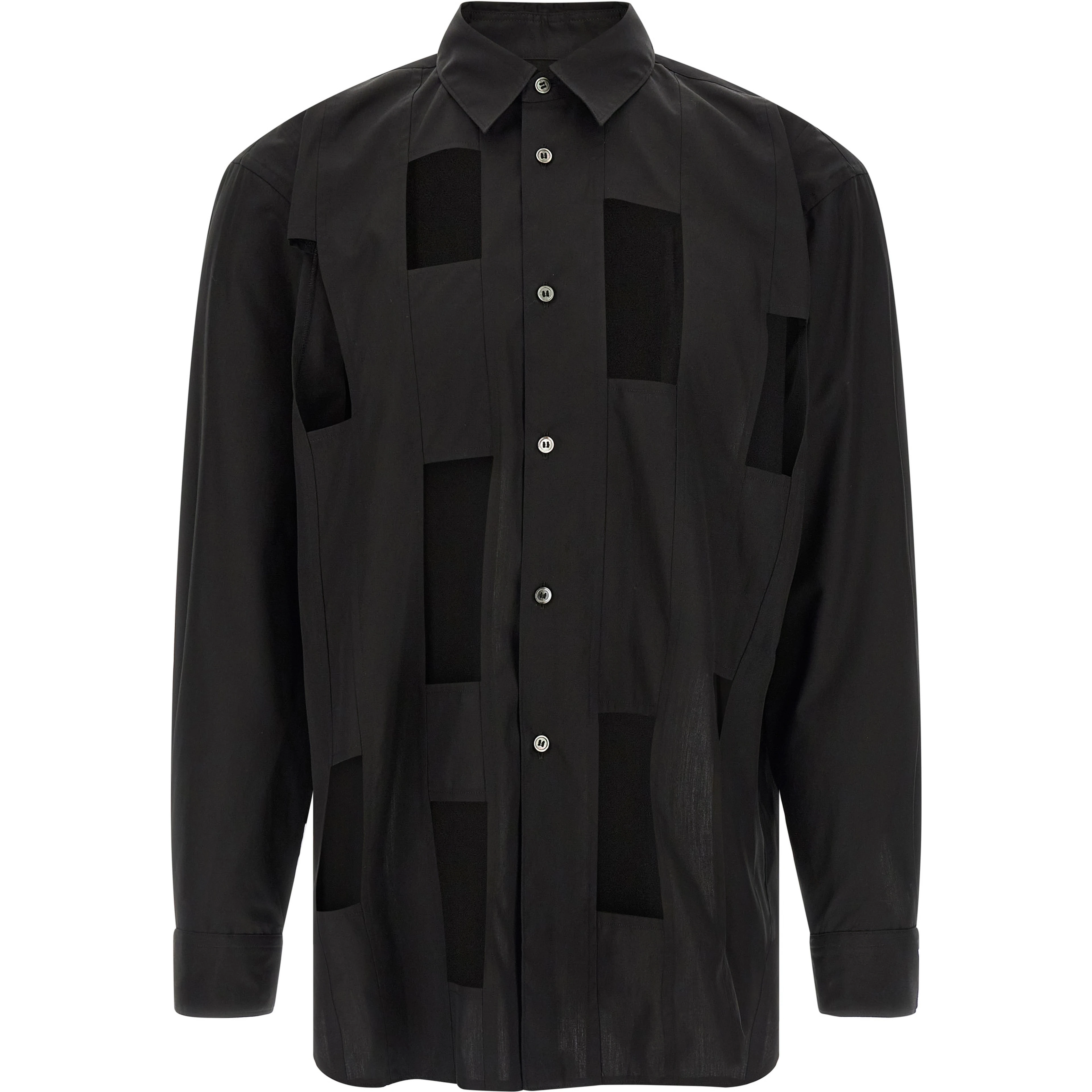 Black Cotton Blouse