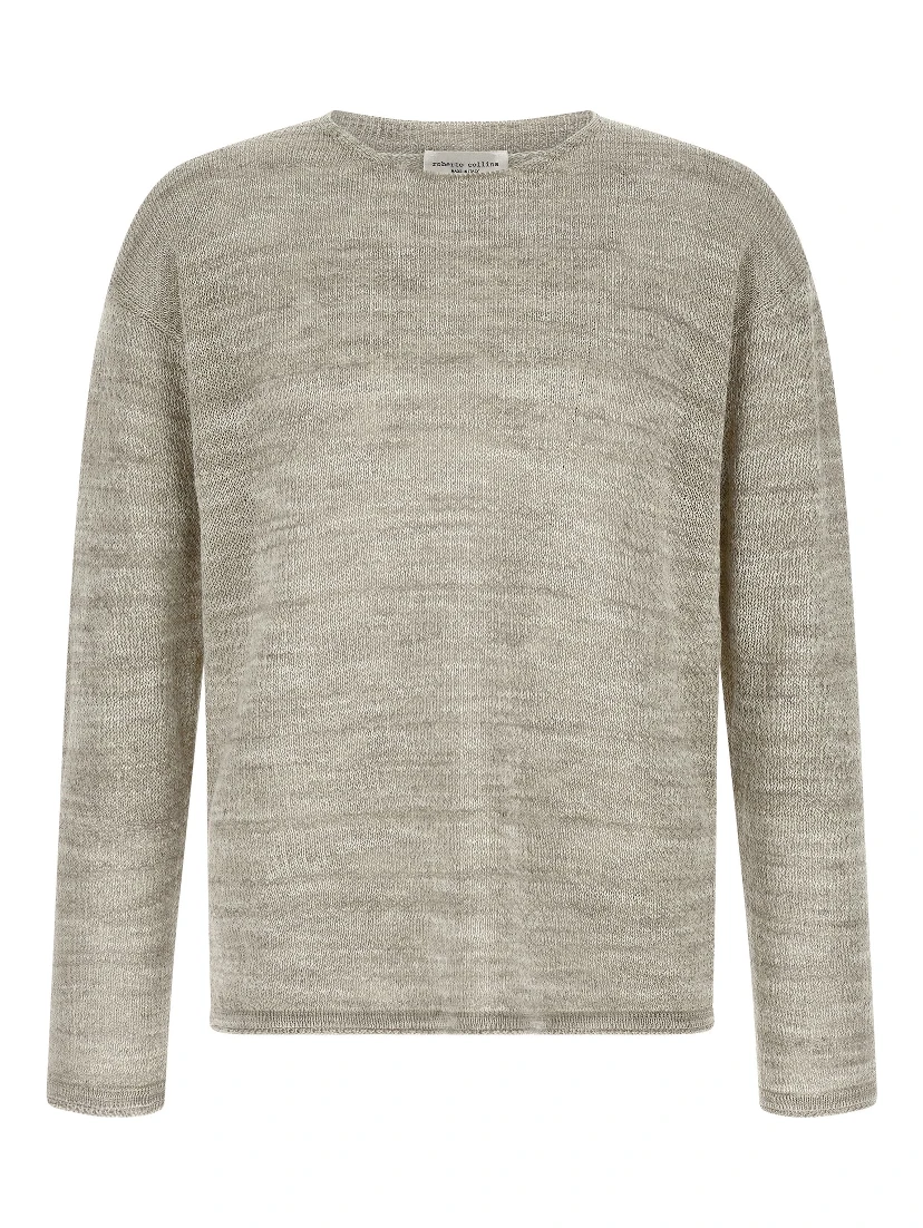 Gray Cotton Cardigan