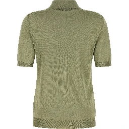 Bicolor Viscose Polo Shirt