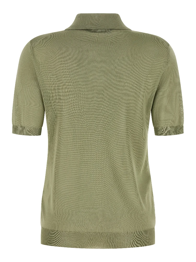 Bicolor Viscose Polo Shirt alternative