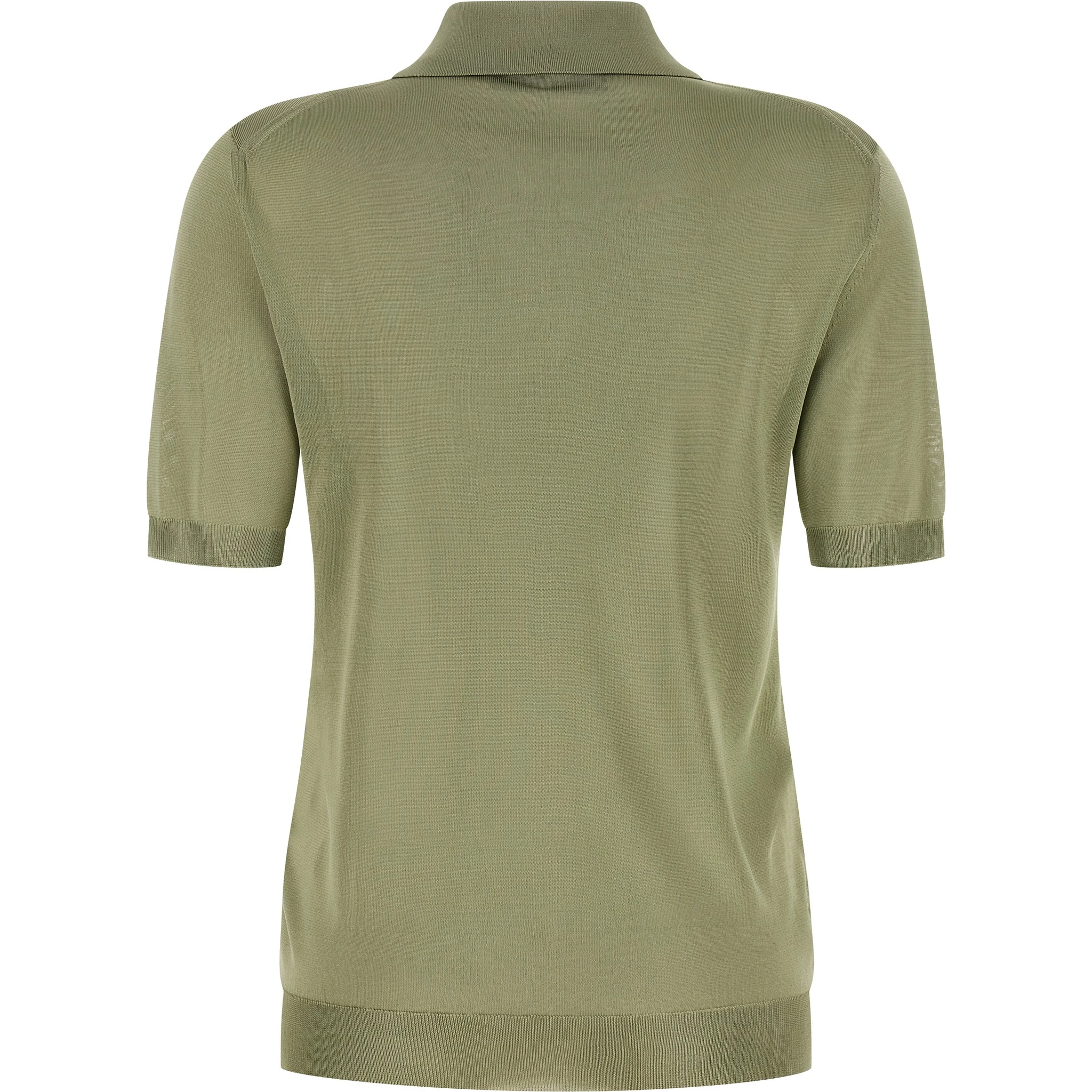 Bicolor Viscose Polo Shirt