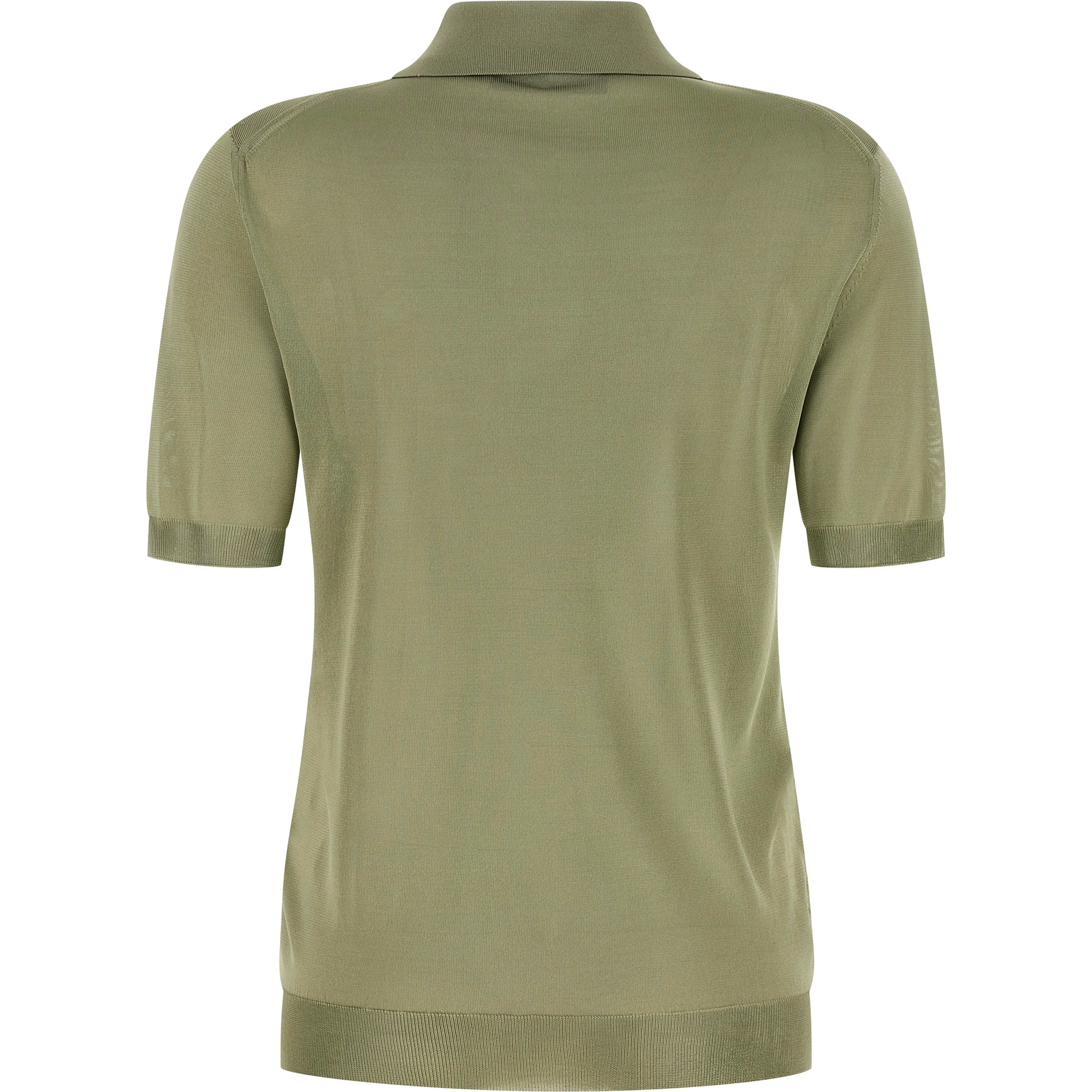 Bicolor Viscose Polo Shirt