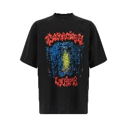 Black Cotton T-Shirt