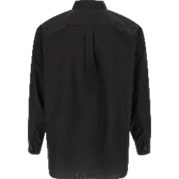 Black Cotton Blouse