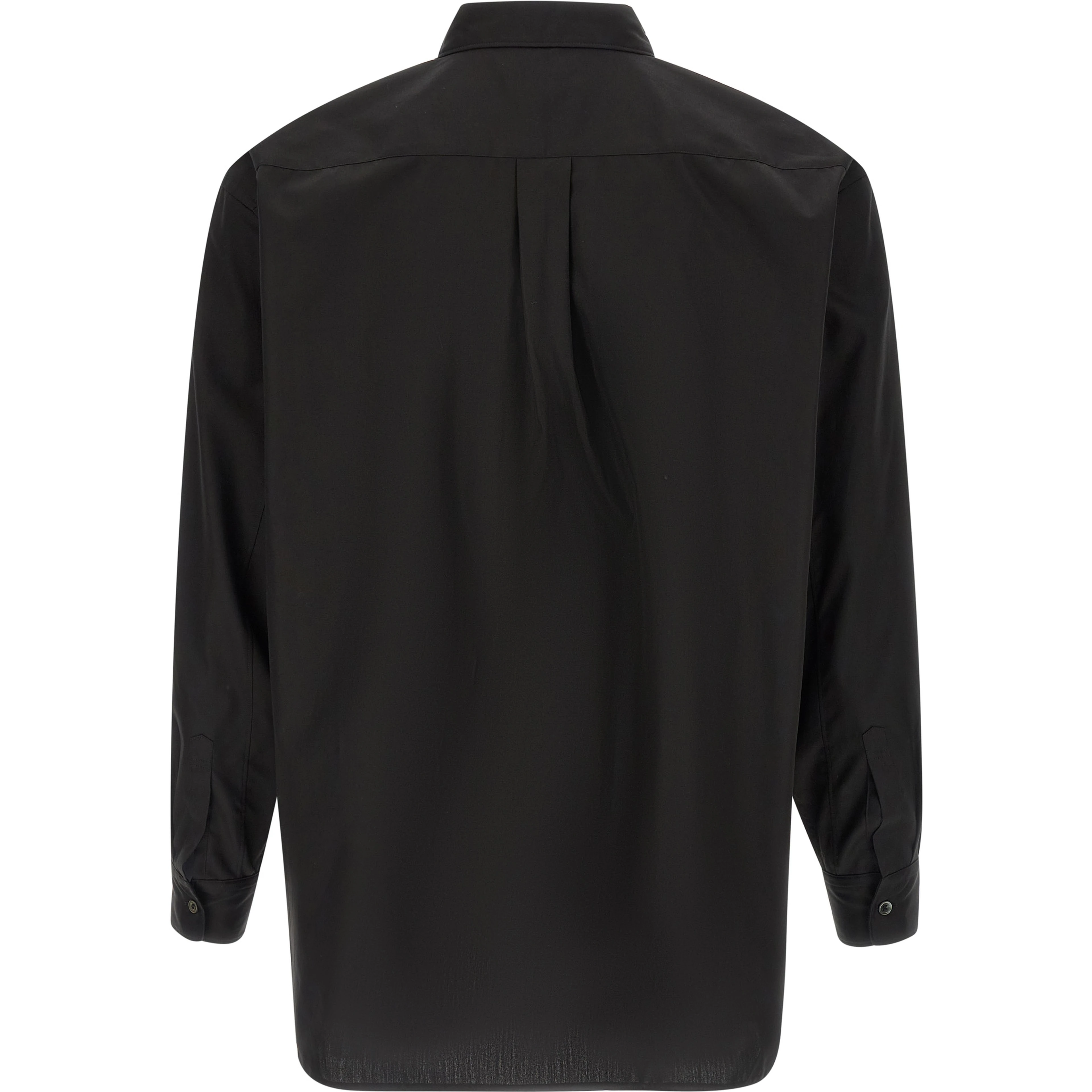 Black Cotton Blouse