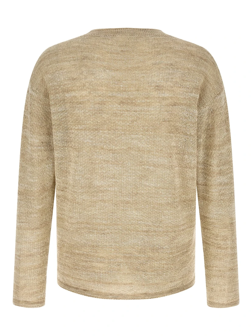 Beige Cotton Cardigan