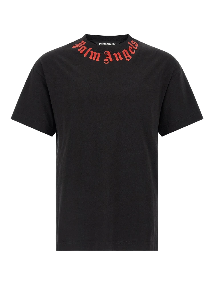 Black Cotton T-Shirt