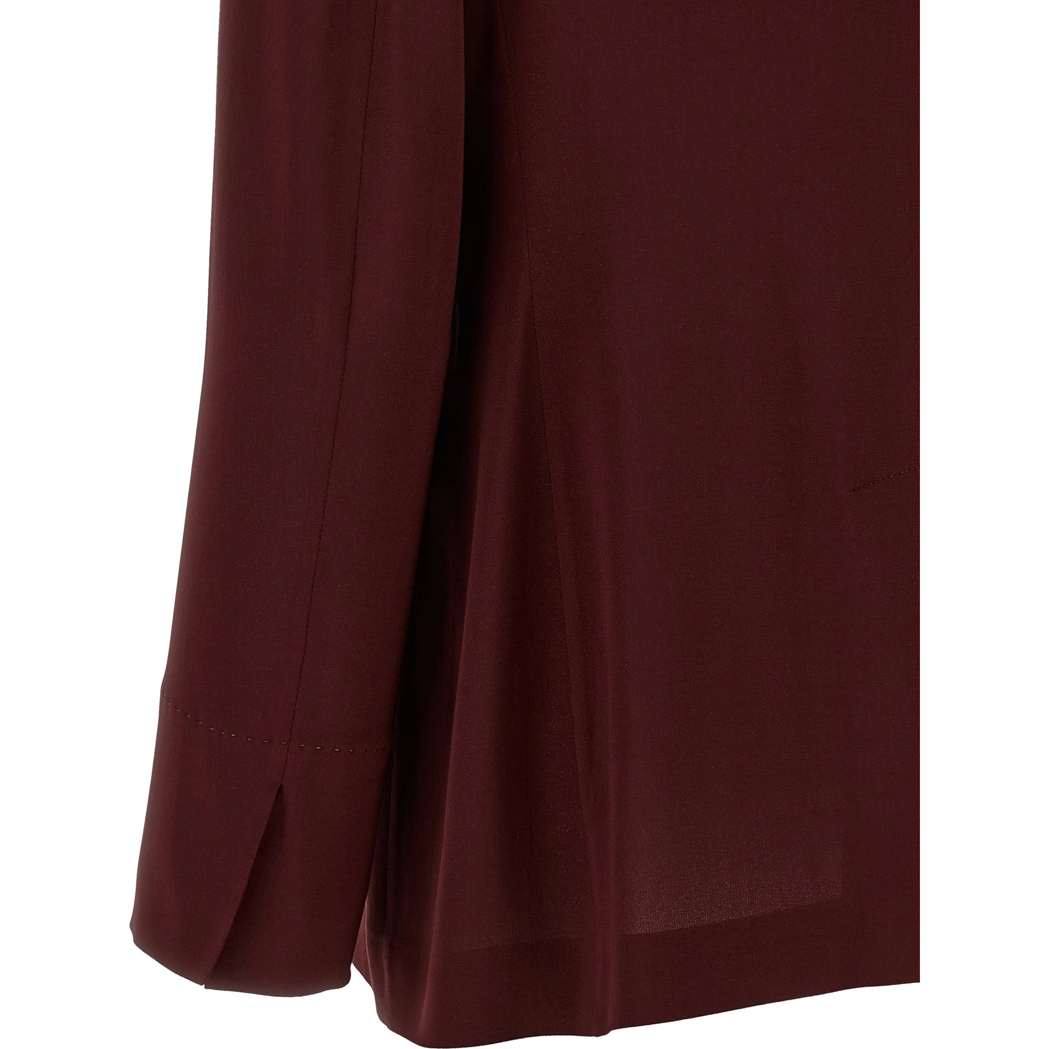 Bordeaux Viscose Blazer