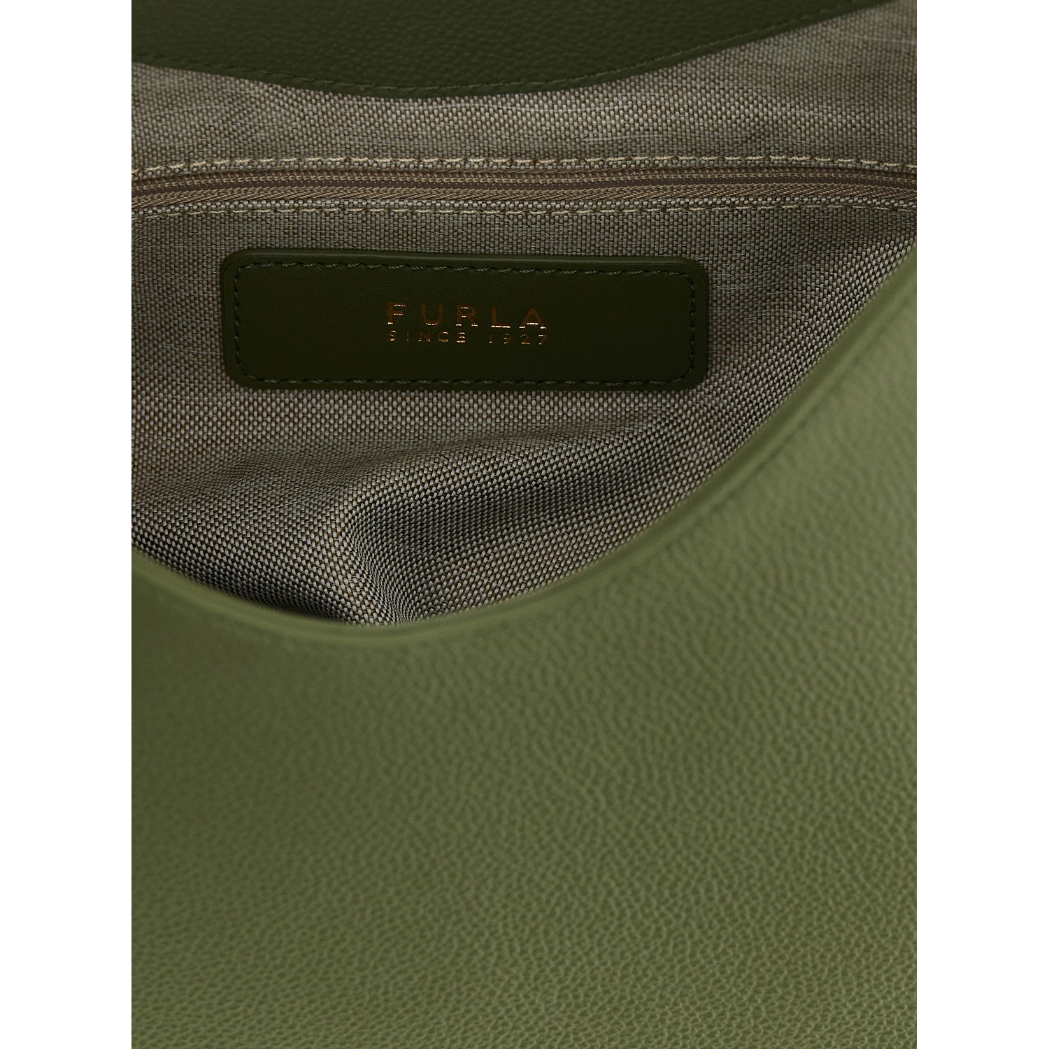 Bicolor Calfskin Shoulder Bag