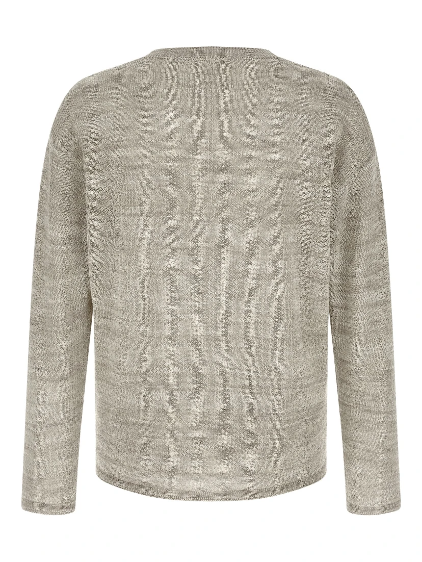 Gray Cotton Cardigan