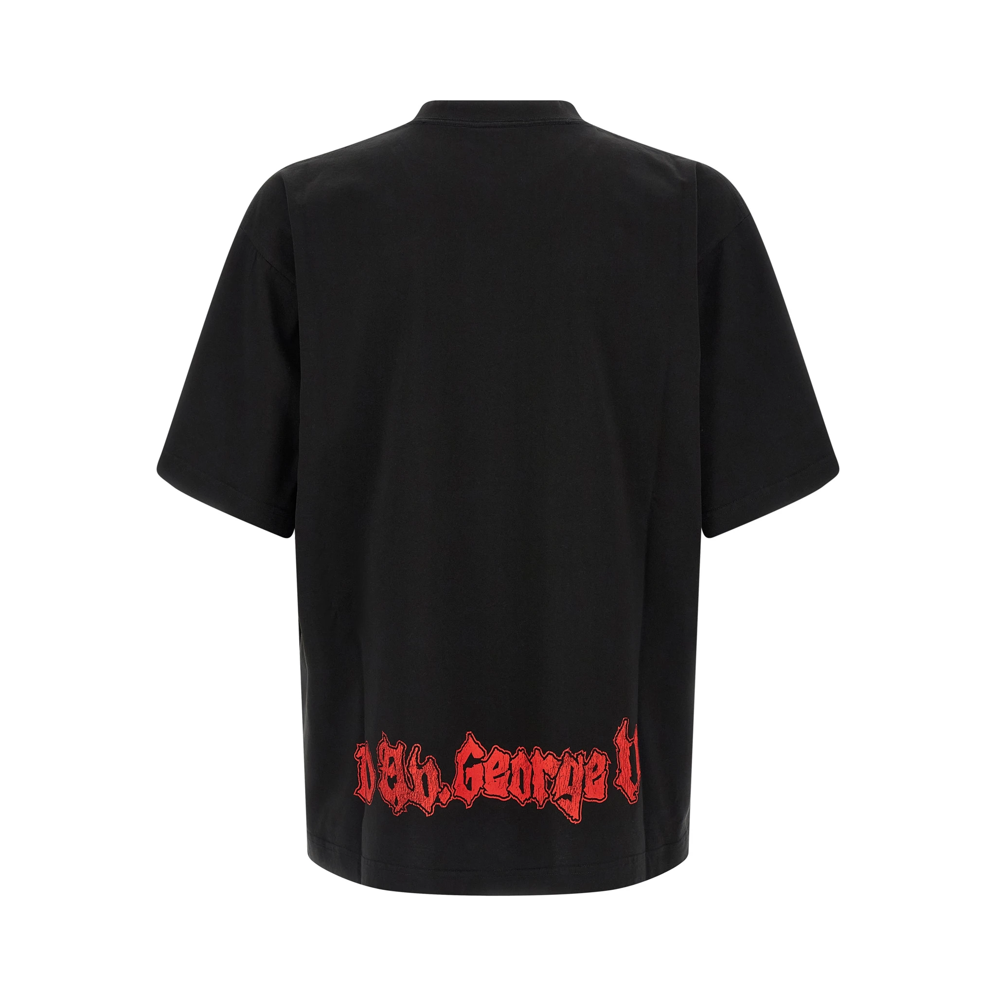 Black Cotton T-Shirt