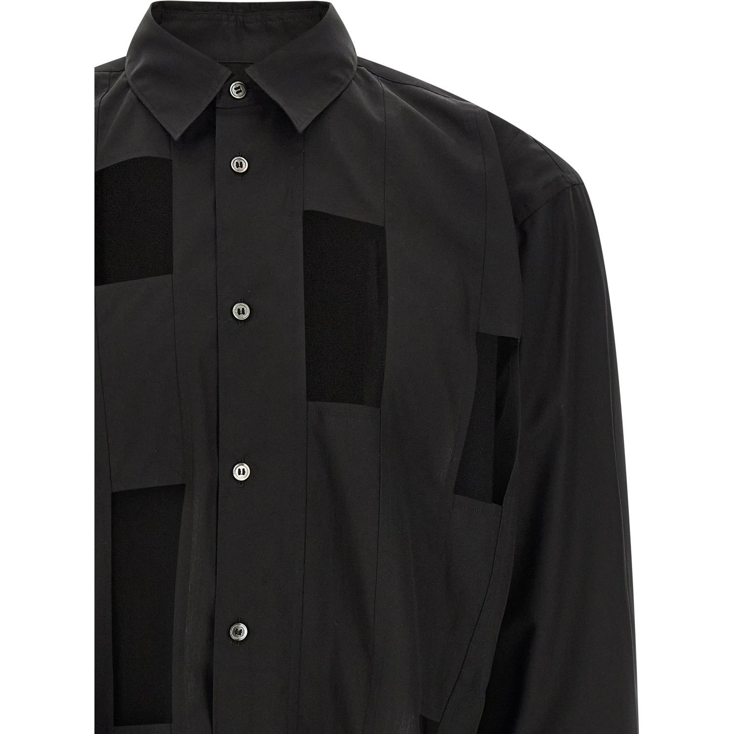 Black Cotton Blouse