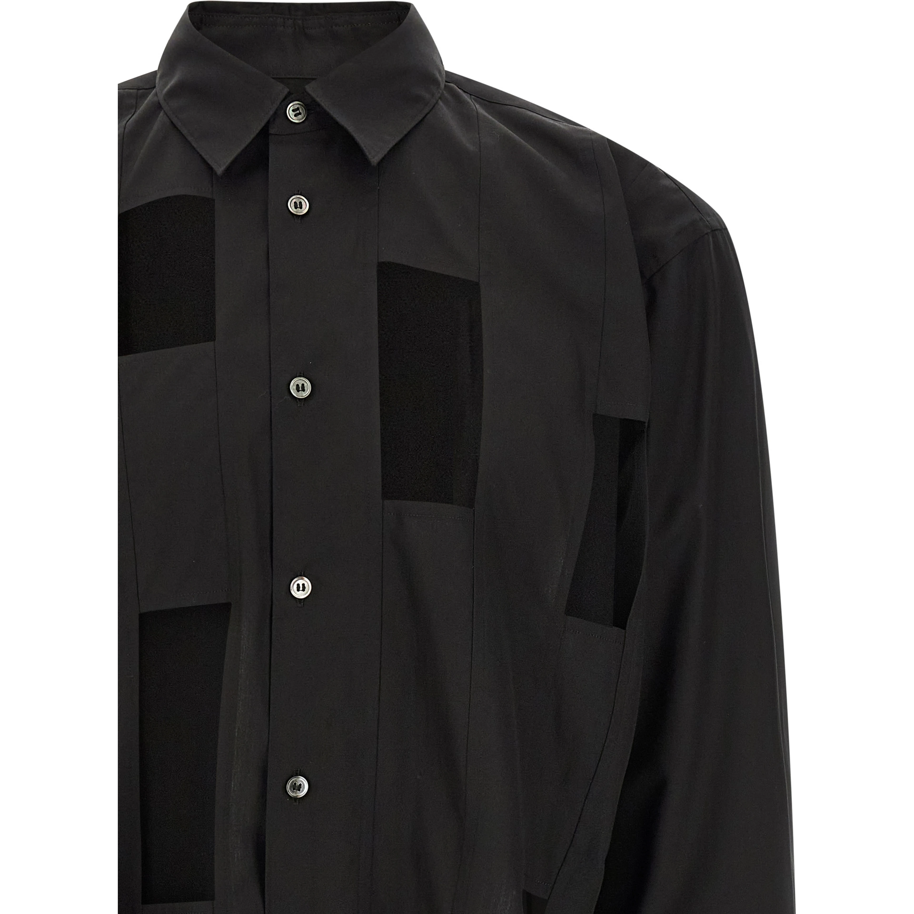 Black Cotton Blouse